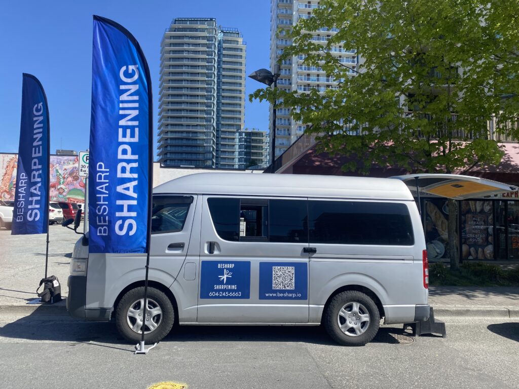 BeSharp Sharpening on 15200 block Russell Avenue, White Rock, BC